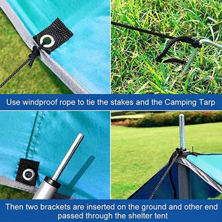 Ultralight hammock rain fly camping tarp light waterproof tent shelter canopy for outdoor events