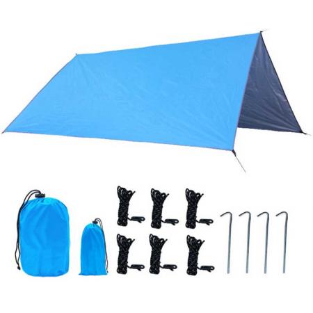 Outdoor Camping Beach Waterproof Polyester Fly Rain Fly Hammock Tent Tarp Sun Shelter 