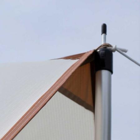 Camping Tarp Tent Rain Fly Waterproof Sunshade Rain Fly Tarp Portable Hammock Tarp 