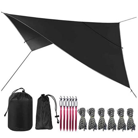 High Quality Waterproof Sunshade Rain Fly Tent Shelter Hammock Tarp for Camping 
