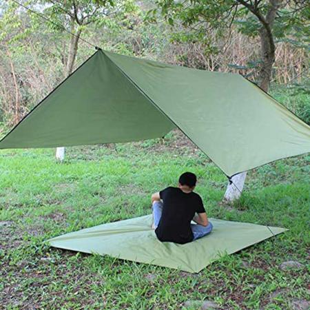 Waterproof Tent Footprint Shelter Canopy Sunshade  for Outdoor 