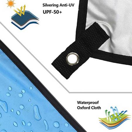 Outdoor Camping Hammock Rain Fly Tent Tarp / Beach Sun Shade Shelter