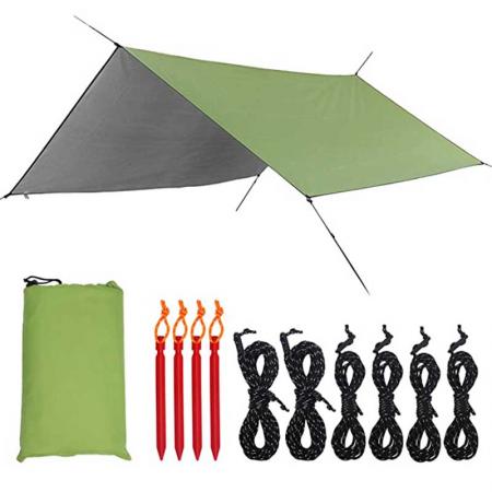 Waterproof Tent Footprint Shelter Canopy Sunshade  for Outdoor 