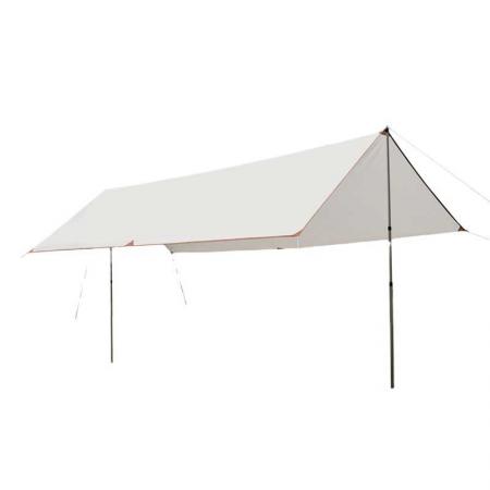Camping Tarp Tent Rain Fly Waterproof Sunshade Rain Fly Tarp Portable Hammock Tarp 
