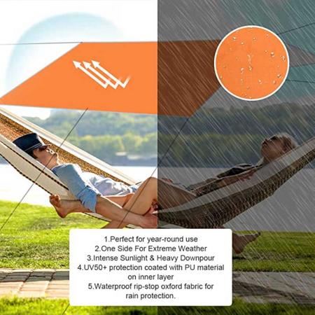 Lightweight Portable strength hammock tent camping waterproof, rain shelter travelling camping