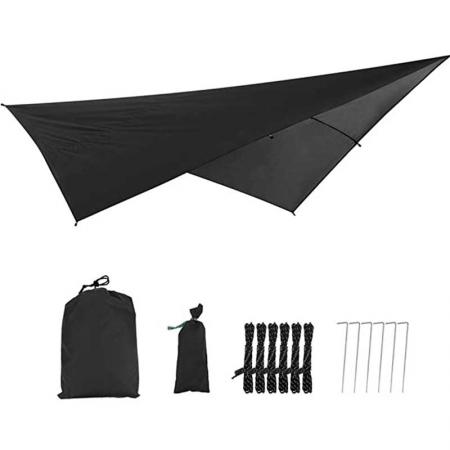 Outdoors Ultralight Waterproof Hammock Rain Fly Tarp Tent Shelter 