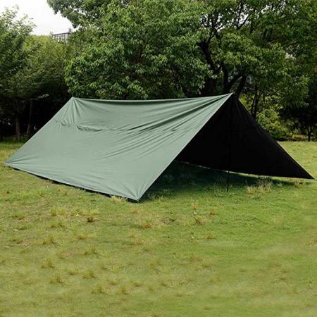 Portable Sunshade Lightweight Waterproof Rain Fly Tent Tarp 