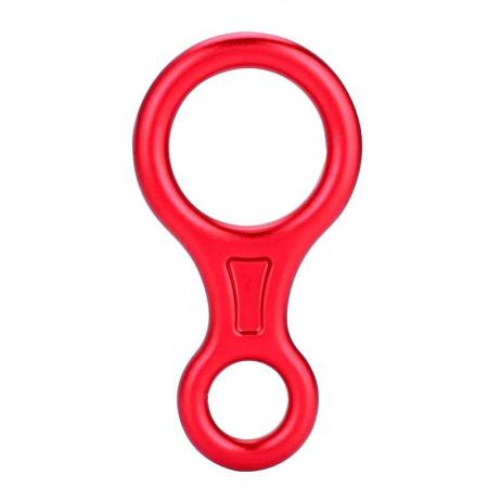 35KN Rescue Figure 8 Descender 7075 Aluminum Alloy Climbing Gear Downhill Equipment