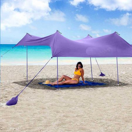 UPF50 UV Protection Outdoor sun shade beach tent for Fishing Beach 