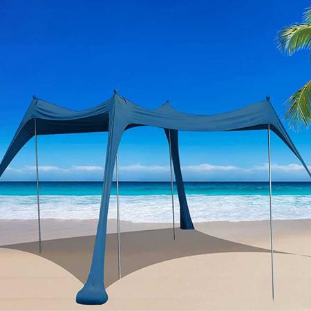 Portable lycra stretch beach tent for Camping Trips 