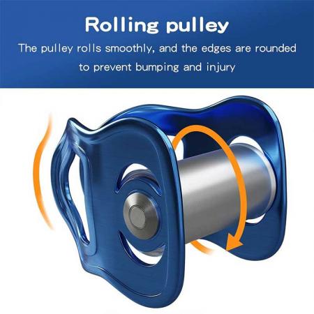 Climbing Pulley for Ropes Rescue Lifting Hitch Tending Tools Outdoor Development Activities Training 