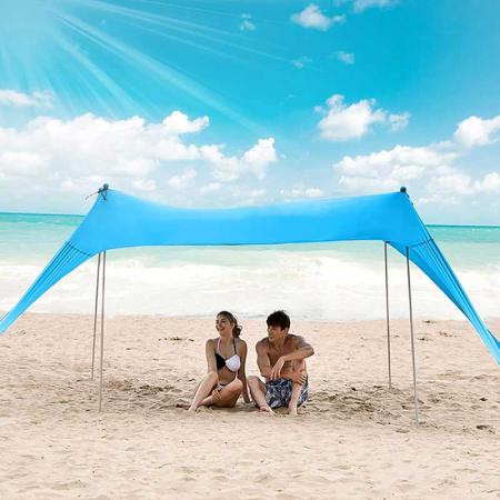Outdoor Portable lycra beach tent with UV Protection 