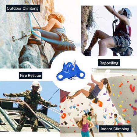 Outdoor Mountain Tree Rock Climbing Rappel Protector Rope Grab Protecta Gear Safety Equipment
