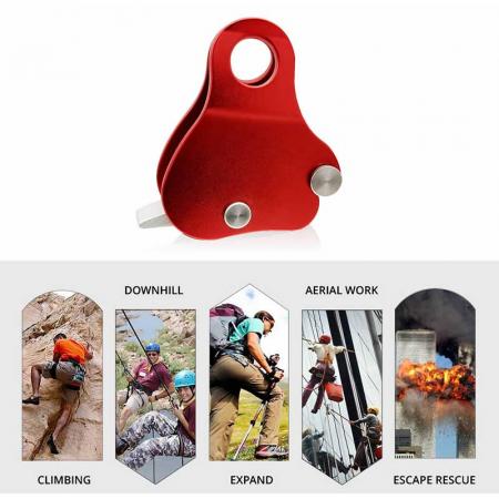 Outdoor Climbing Equipment Rope Climbing Accessories Carabiner Aluminum Safety Lock