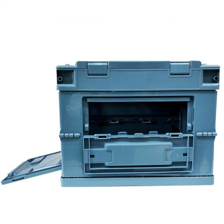 Plastic Storage Box Collapsible Storage Box Folding Container Organizer Cube for Home Office 