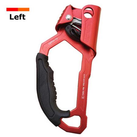 High quality customized logo outdoor 4KN right hand held 7075 Aluminum rope climbing ascender 
