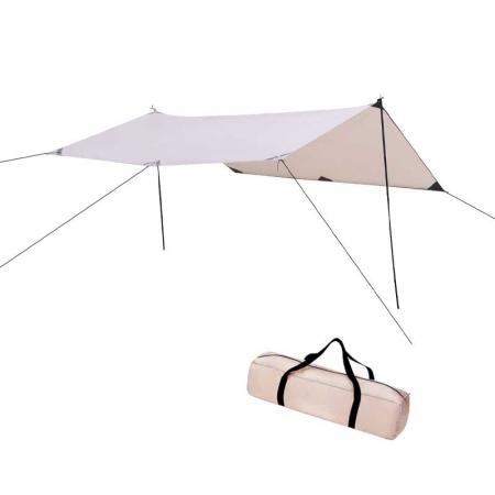 Portable Waterproof Camping Tent Tarp Easy Set Up Perfect Rain Fly Tarp for Hammock Shelter Tent 