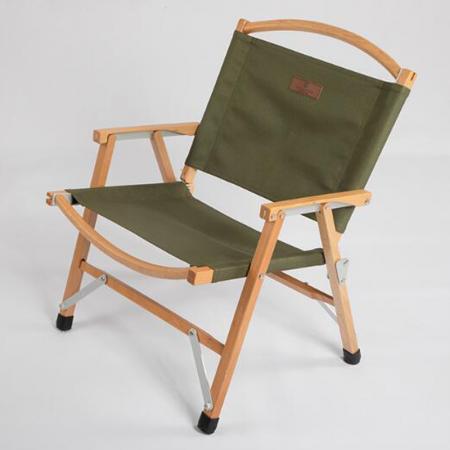 OEM ODM Outdoor Furniture Portable Wood Folding Camping Chair Outdoor Garden Chair 