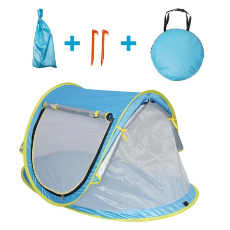 Outdoors Portable Anti UV Sun Shelter Automatic Large Pop Up Beach Tent 