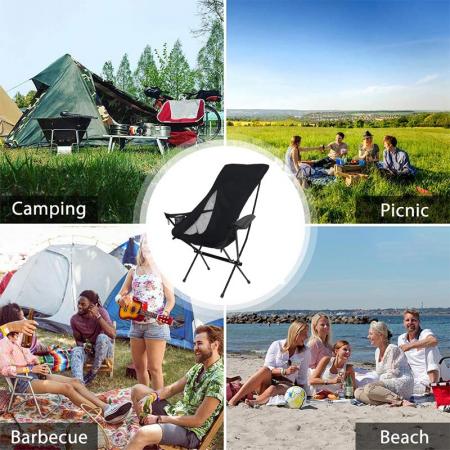Folding Chair Beach Foldable Outdoor Lightweight Camping Chair 