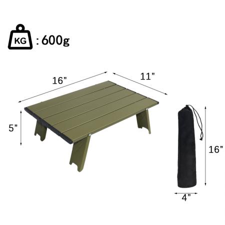 Foldable Picnic Table Outdoor Table Portable Folding Lightweight Table for Picnic