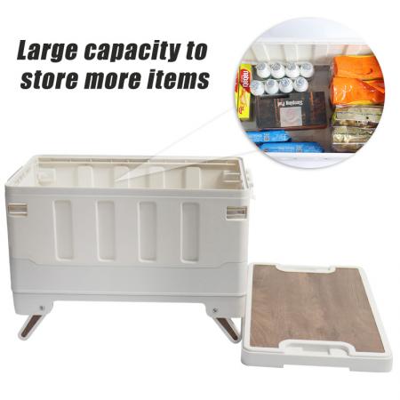 Camping Folding Plastic Storage Box & bins Collapsible Storage Box 20L 28L 50L 65L 80L 