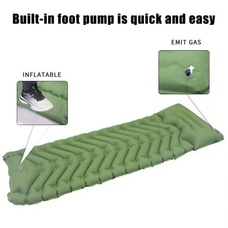 Amazon Hot Selling Camping Sleeping Pad,Self-Inflating Sleeping Mat for Camping 