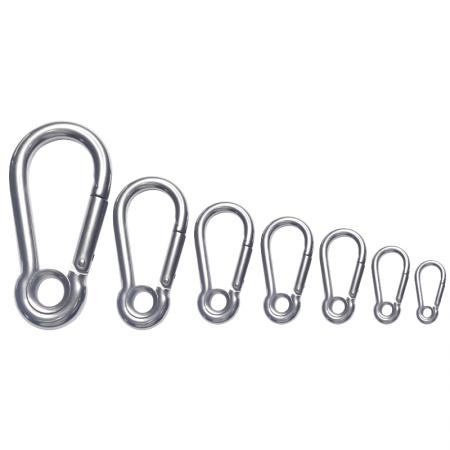 Galvanized High Quality Metal Carabiner Steel Snap Hook 