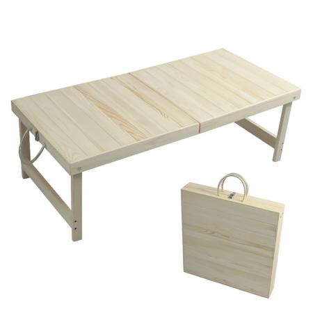 New Design Wooden Folding Picnic Table for Camp BBQ Picnic Party Beach 