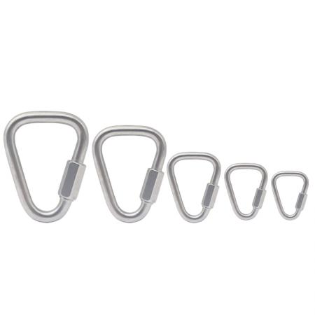 New Connecting Ring Aluminum Carabiner Hook Outdoor Hook Rock Multi Tool Carabiner