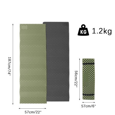 Foam Camping Mat Lightweight Hiking Backpacking pad for Adults and Kids Outdoor