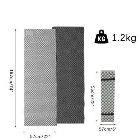 Lightweight Hiking Foam pad Camping Sleeping Pad Foam for Outdoor 