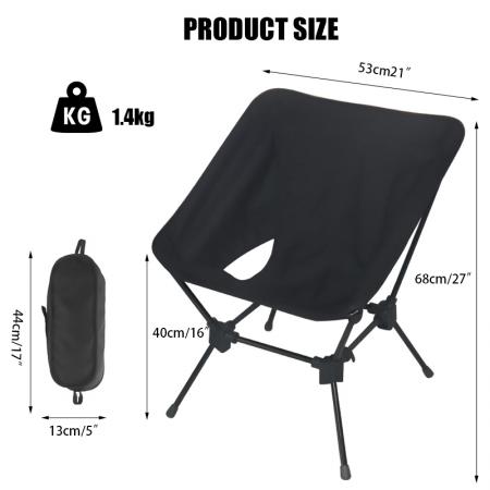New Arrival Car Travelling Chair Backpacking Chair Collapsible Ultralight Hiking Chair For Outdoor 