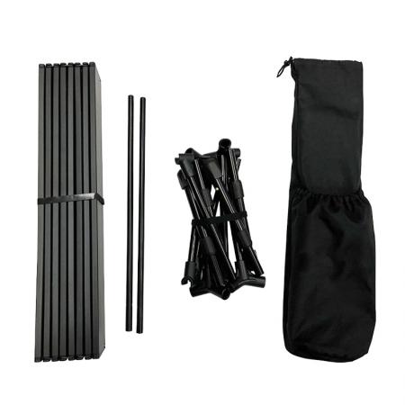 2023 NEW ARRIVAL Camping Square table Height Adjustable Table 43-49cm Folding Beach Table OEM ODM 