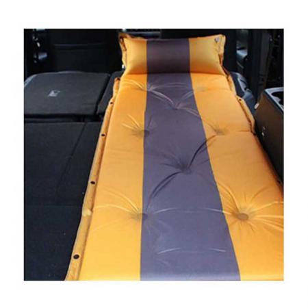 Car Travel Inflatable Sleeping Pad Bed Self Inflating Car Sleeping Mattress Mat With Pillow For Car Camping 