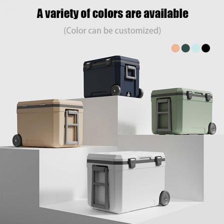 Large 45L Car Mounted Insulation Cold Box Picnic Storage Refrigerated Box Custom LOGO