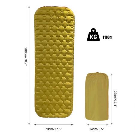 Extra Thick 10cm Self Inflatable Camping Mattress
