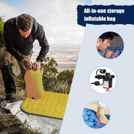 Extra Thick 10cm Self Inflatable Camping Mattress