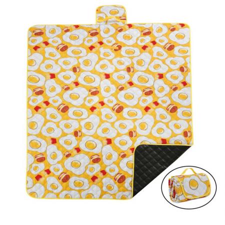 Outdoor Picnic Mat Ultrasonic Technology Waterproof Camping Mat Portable Foldable Tent Mat 