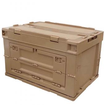 Collapsible folding storage box