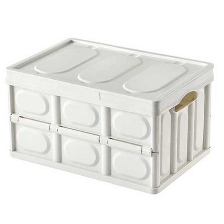 China Wholesale camping Storage Box with Lid Plastic Collapsible Stackable Storage Bins 