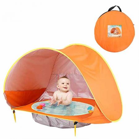 Beach Tent Pool Baby Pop Up Sun Shade Shelter UPF 50+ Protection for Beach Outdoor 