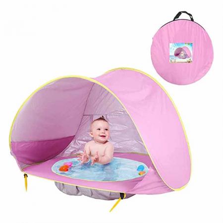 Hot Sales Baby Tent Pop Up Sun Shade Shelter with Pool UPF 50+ Protection for Baby Beach Outdoor 
