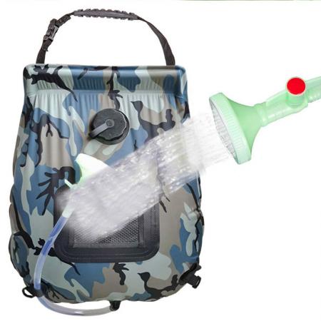 2024 NEW ARRIVAL Camping Shower Bag Eco Solar Shower Bag for Tent Outdoor Travel 