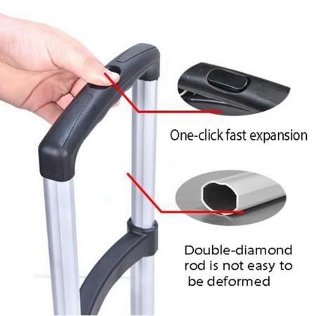 Customized Stair Climbing Cart Aluminum Alloy Portable Climbing Cart Hand Truck for Carry Shipping 