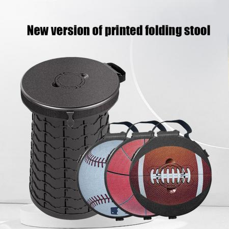 Portable Telescopic Stool Collapsible Retractable Folding Chair for Adults Lightweight Telescoping Outdoor Toilet