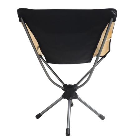 Hot-Sale Swivel Camping Chair Ultra Light Portable Fishing Chair Beach Folding Chairs Custom LOGO 