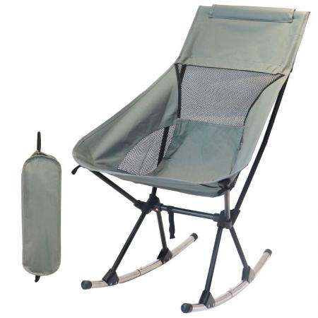 Wholesale Camping Folding Chair Outdoor Rocking Recliner Chair Fishing Foldable Chair Furnture 
