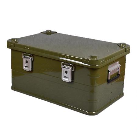 Outdoor Aluminum Alloy Storage Box Camping Travel Storage Box Large Capacity Car Tool Box 38L/59L/110L 