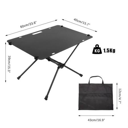 Camping Outdoor Tactical Table Portable Ultra-Light Tables Aluminum Tactical Table Furniture 